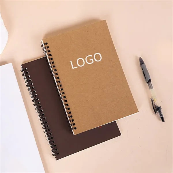 Spiral Notebook Kraft Paper Cover