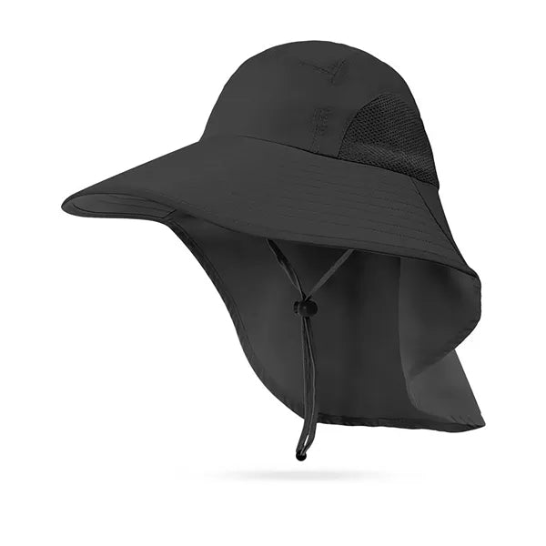Adjustable Sun Hat with Neck Flap
