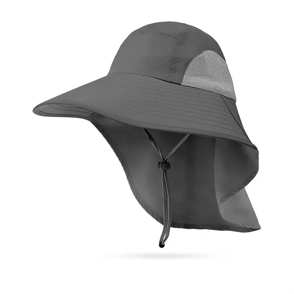 Adjustable Sun Hat with Neck Flap