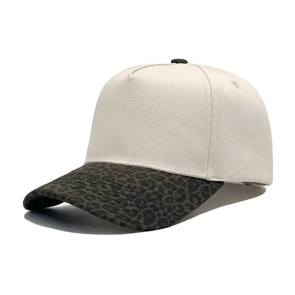 Cotton Breathable Adult Oversized Baseball Caps Five Panels