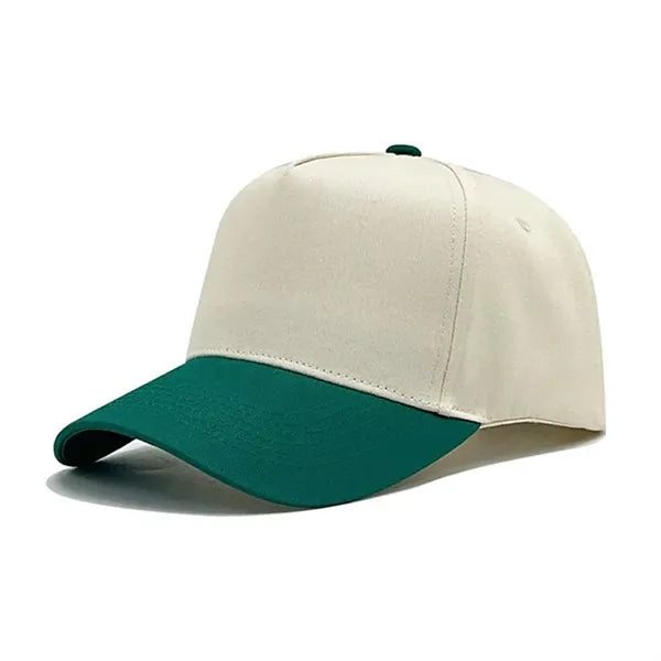Cotton Breathable Adult Oversized Baseball Caps Five Panels