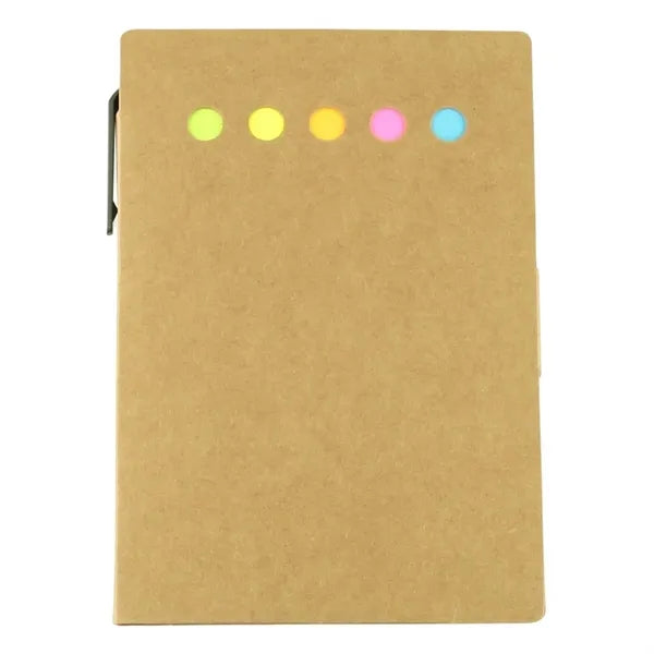 3-in-1 Pen Sticky Notes Notebook Set