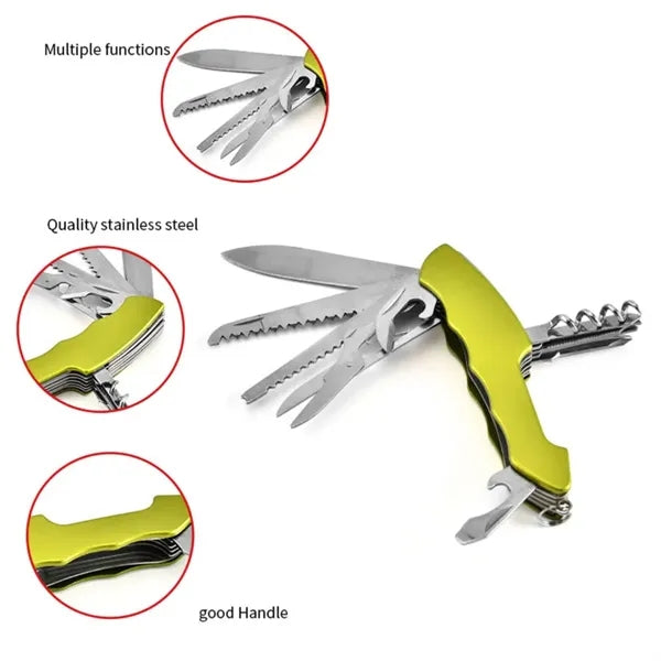 Foldable Portable Camping Outdoor Multitools With Opener