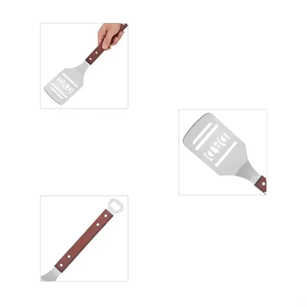 2-in-1 BBQ Frying Spatula with Bottle Opener