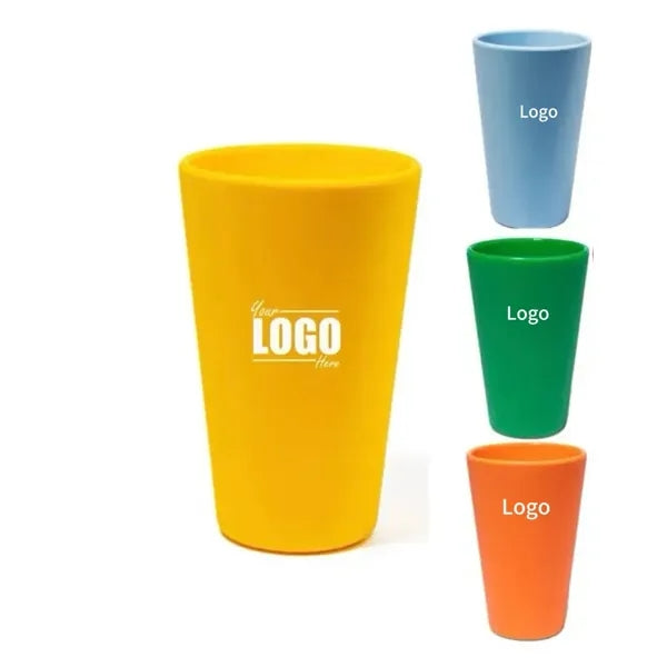 Silicone pint glass