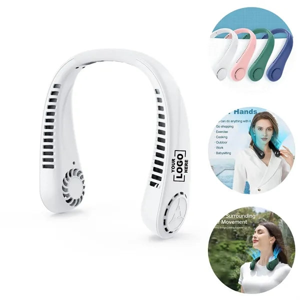 Bladeless Neck Fan with Rechargeable Battery