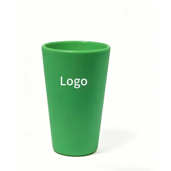 Silicone pint glass