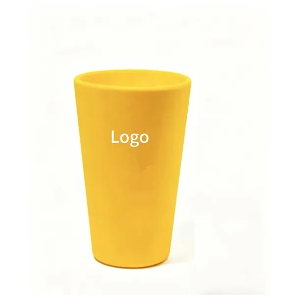 Silicone pint glass