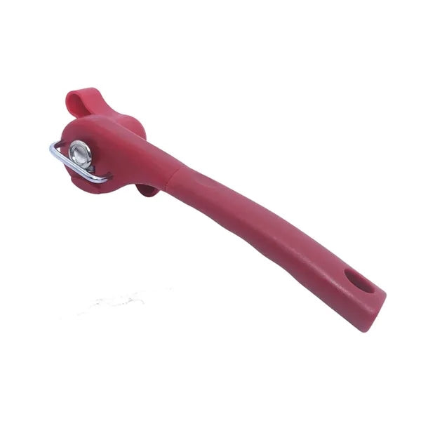 Multifunctional safety side-cut manual can opener