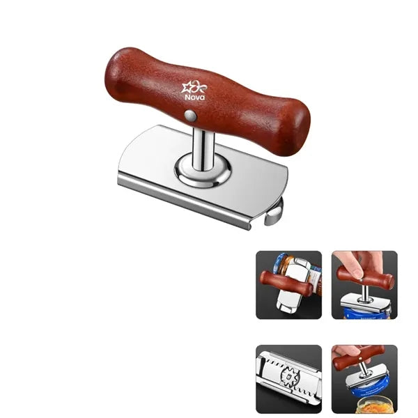 Easy Twist Portable Stainless Steel Handheld Can Opener
