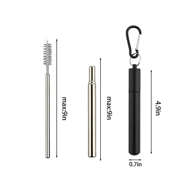 Collapsible Stainless Steel Straw