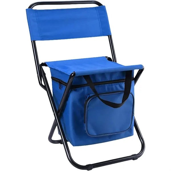 Foldable Camping Chair with Cooler Bag