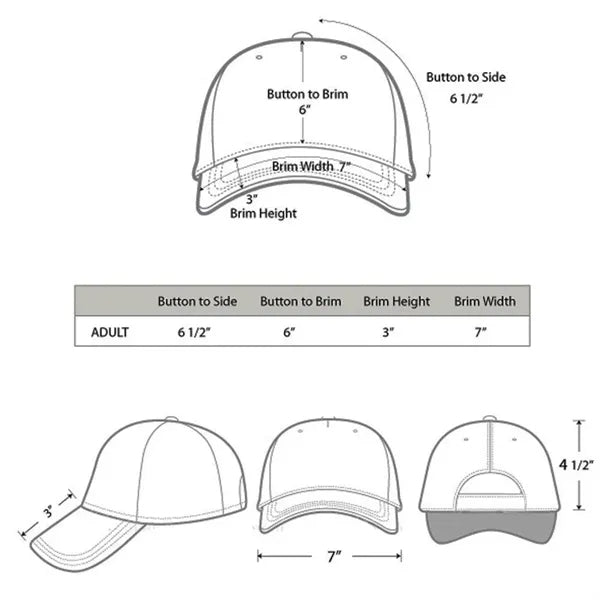 Baseball Cap Adjustable Size for Running Workouts