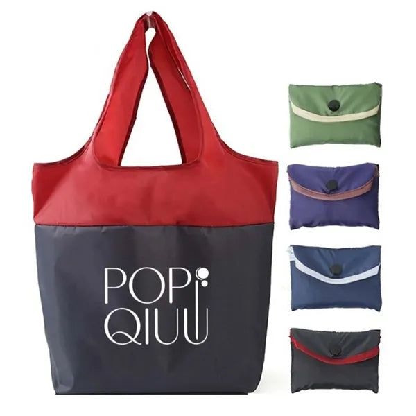 Renewable Polyester Folding Shopping Bag