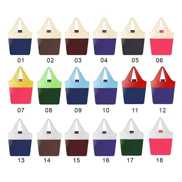 Renewable Polyester Folding Shopping Bag