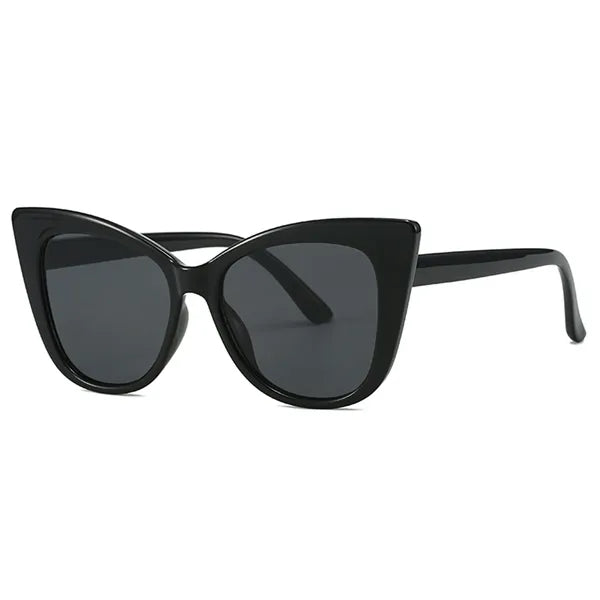 Fashionable Large Frame Cat Eye Sunglasses