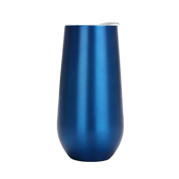 6 oz Stainless Steel Champagne Tumbler Stemless Glass