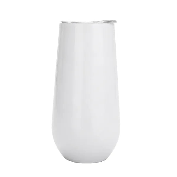 6 oz Stainless Steel Champagne Tumbler Stemless Glass