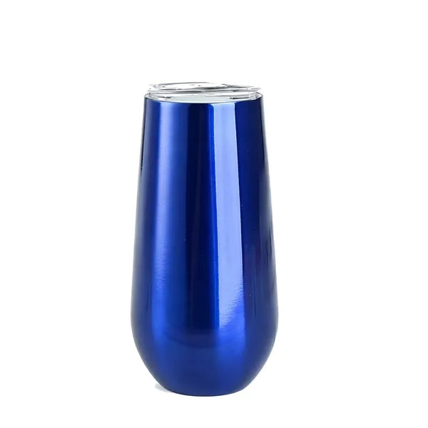 6 oz Stainless Steel Champagne Tumbler Stemless Glass