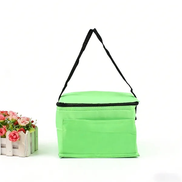 210D Polyester 6-Can Cooler Bag with PEVA Lining