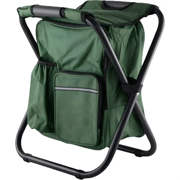 Fishing Stool with Backpack Insulated Bag