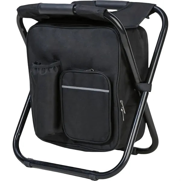 Fishing Stool with Backpack Insulated Bag