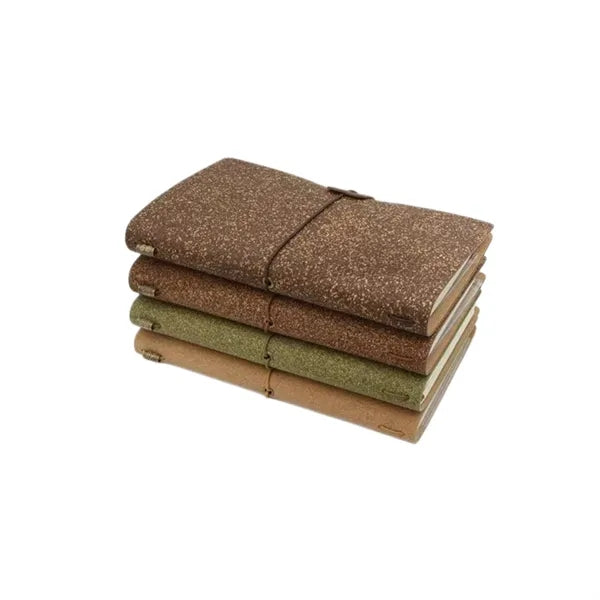 Cork Notebook Refillable Eco Friendly Travel Journal