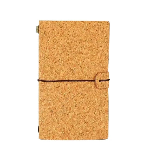 Cork Notebook Refillable Eco Friendly Travel Journal
