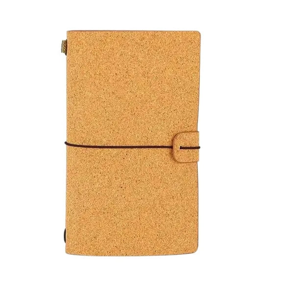 Cork Notebook Refillable Eco Friendly Travel Journal