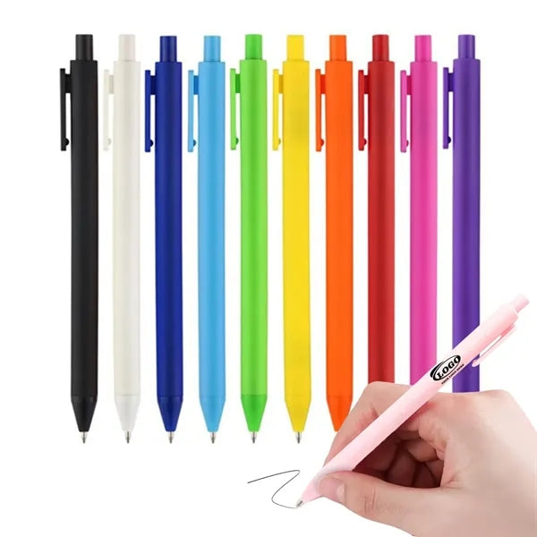 Colored Retractable Ballpoint Pens