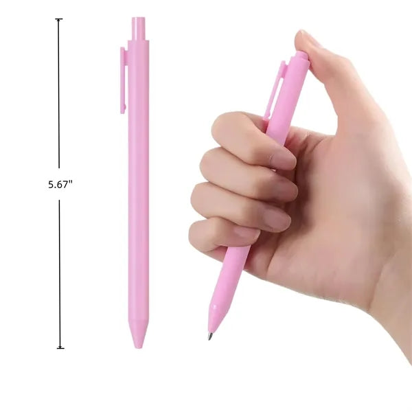 Colored Retractable Ballpoint Pens