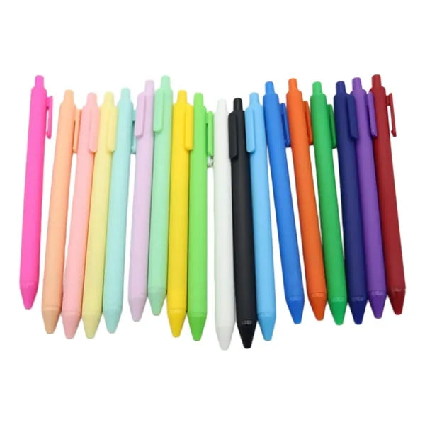 Colored Retractable Ballpoint Pens
