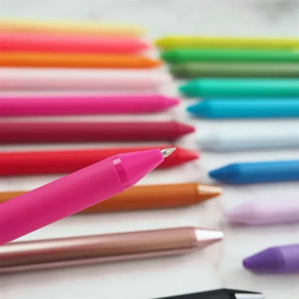 Colored Retractable Ballpoint Pens