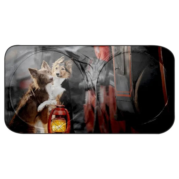Full Color Silver-Coated Car Sunshade Windshield Shade