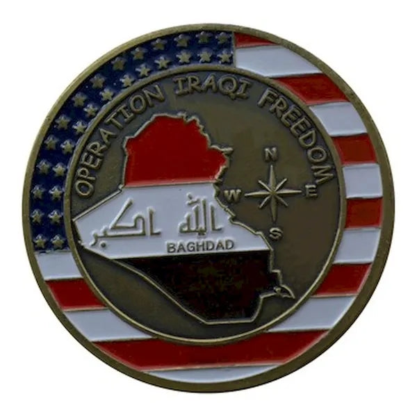 3mm Custom Full Color Double Sided Challenge Coin