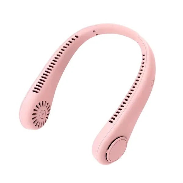 LOGO Portable USB 3-Speed Adjustable Cooling Neck Fan