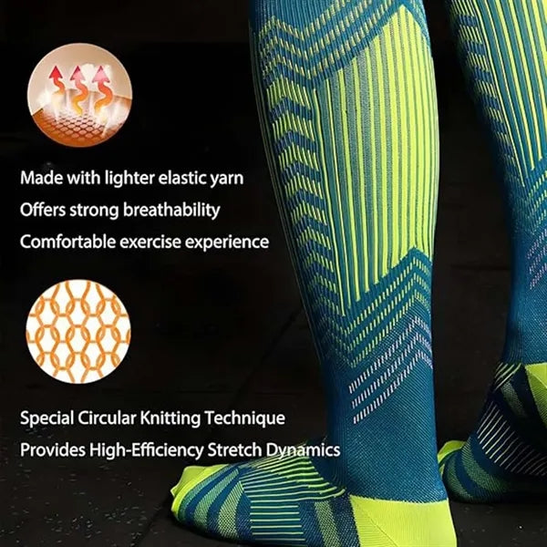 Knee High Athletic Compression Socks