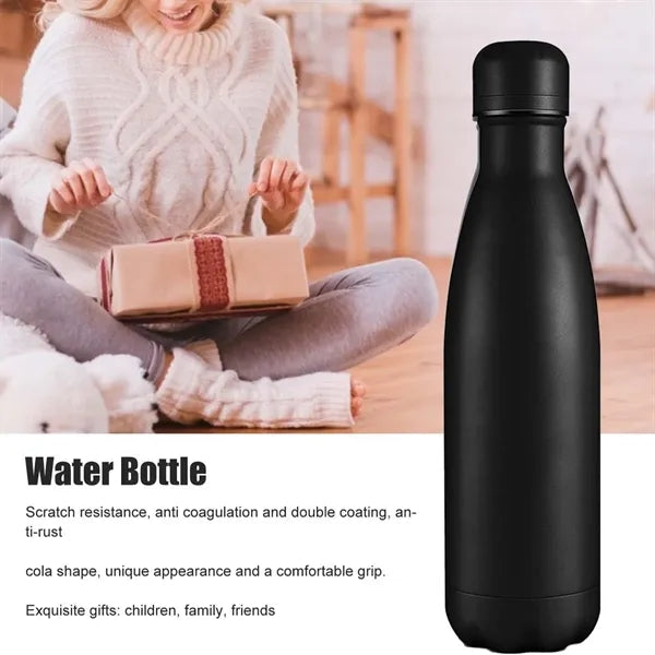 Sports 17oz BPA free stainless steel insulated water bottle