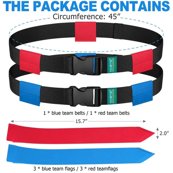 Flag Football Belt Set