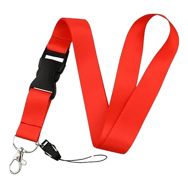 Colorful Polyester Safety Breakaway Lanyards