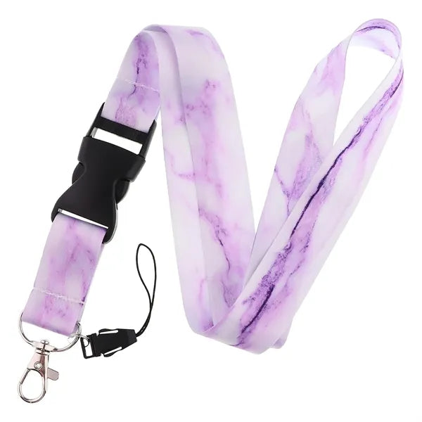 Colorful Polyester Safety Breakaway Lanyards
