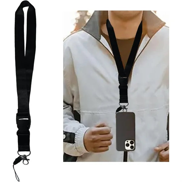 Colorful Polyester Safety Breakaway Lanyards
