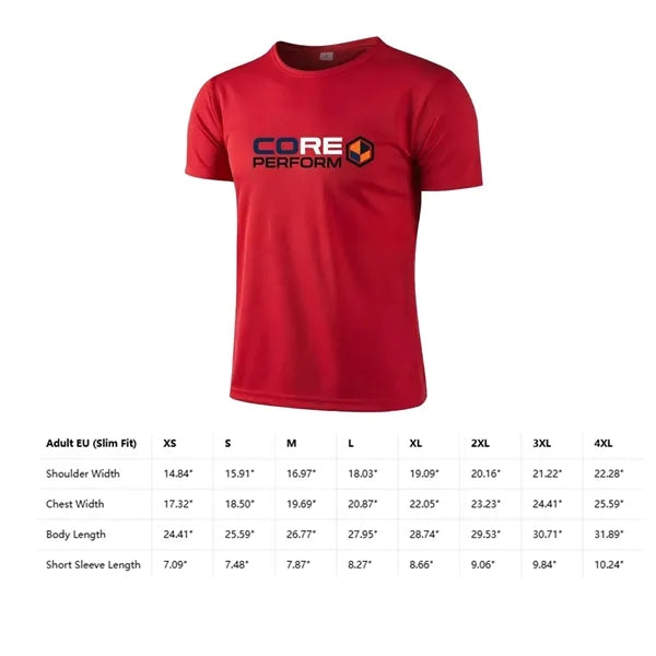 Athletic DryFit Top Lightweight for Gym & Running