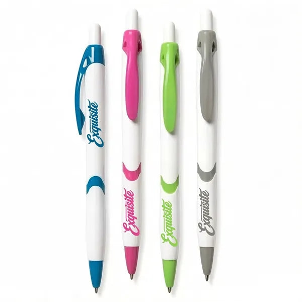 Ballpoint pen with customizable color scheme