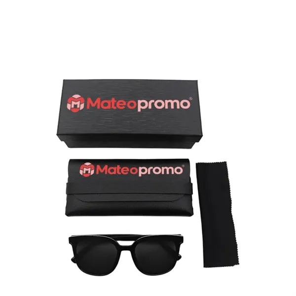 Sunglasses Gift Set PC UV 4pcs with Case & Cloth Custom