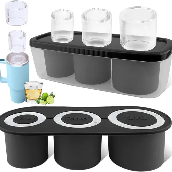 Large-capacity ice box with customizable logo