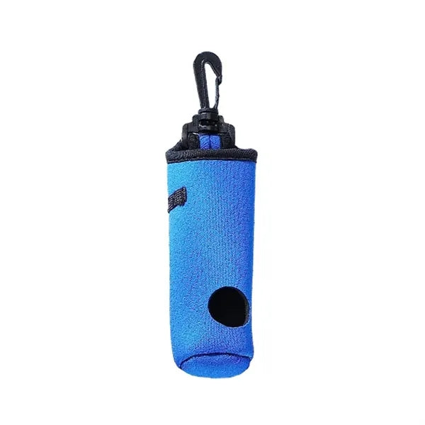Polyester Golf Ball Holder Clip 5.9" with Hook Custom
