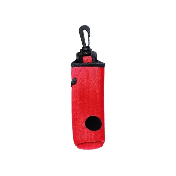 Polyester Golf Ball Holder Clip 5.9" with Hook Custom
