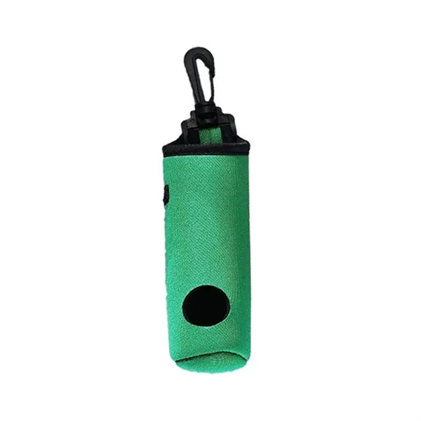 Polyester Golf Ball Holder Clip 5.9" with Hook Custom