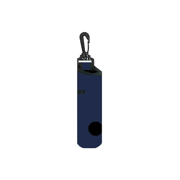 Polyester Golf Ball Holder Clip 5.9" with Hook Custom